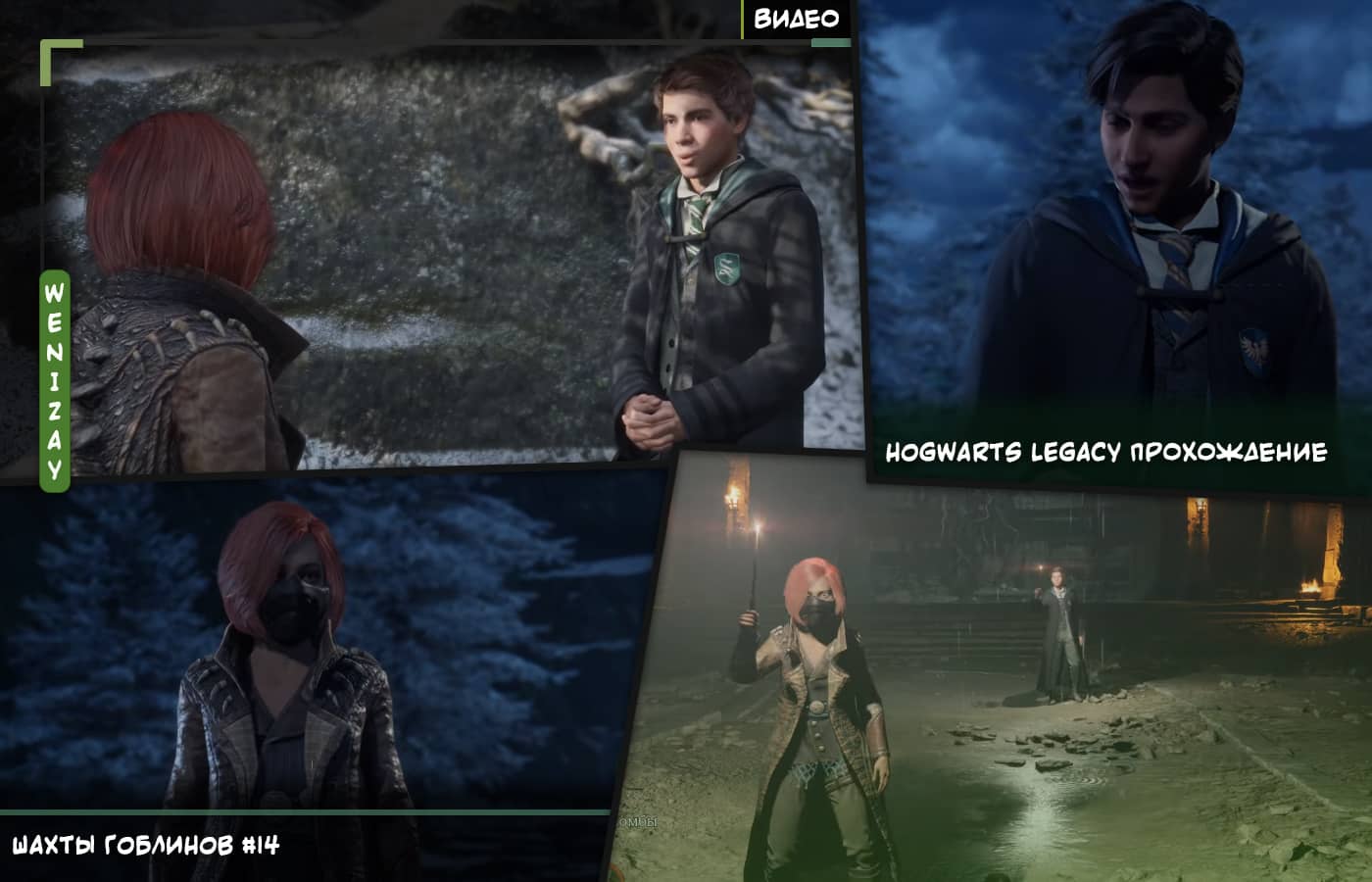 TheBrainDit играет в Hogwarts Legacy (часть 14) - смотреть видео