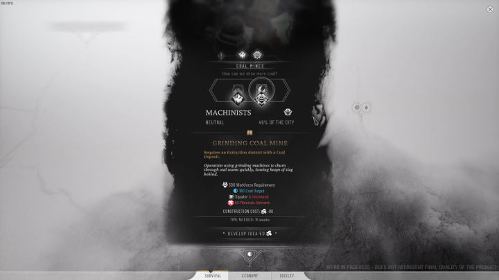 Как добывать уголь в Frostpunk 2? Frostpunk 2 гайд, Frostpunk 2 faq, Frostpunk 2 генератор